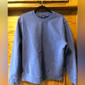 J. Crew Men's Medium Crewneck Sweatshirt in Indigo/Periwinkle Blue